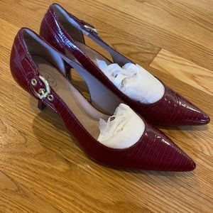 Circa Joan & David pointy toe CJALLALILY shoe. Gorgeous leather. Never worn